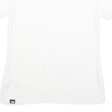 THE NORTH FACE Womens White Classic T-Shirt M Short Sleeve Crew Neck Logo