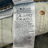 501 Levis Jeans - 34W 30L Blue Cotton