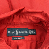 Ralph Lauren Shirt - 2XL Red Cotton