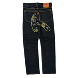 Evisu Jeans - 34W 31L Dark Wash Denim
