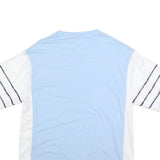 MITCHELL & NESS Mens Blue & White North Carolina Graphic T-Shirt XL Short Sleeve