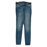 True Religion Skinny Jeans - 26W US 2 Blue Denim