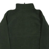 CABELA'S Mens Green Jacket XL Polyester Blend Zip Fleece Casual Outdoor Warm