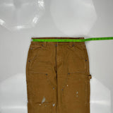 Craftsman Carpenter Trousers - 30W 30L Brown Cotton