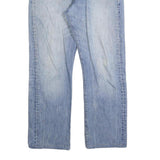 LEVI'S 501 Mens Jeans Blue Regular Straight Denim Medium W36 L28 Classic Fit Zip