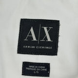Armani Exchange Shirt - Large White Cotton