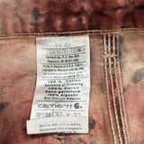 Carhartt Tie-Dye Carpenter Pants - 32W 32L Multicoloured Cotton
