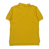 Lacoste Polo Shirt - Large Yellow Cotton