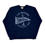 Disneyland Disney Sweatshirt - Medium Navy Cotton Blend