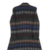 HA JIL Womens Multi Colour Pattern Jacket S Cotton Blend Button Closure Stylish