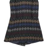 HA JIL Womens Multi Colour Pattern Jacket S Cotton Blend Button Closure Stylish