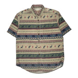 Woolrich Patterned Shirt - XL Multicoloured Cotton