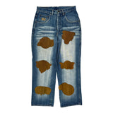 Nba Unk Nba Graphic Jeans - 31W 31L Blue Denim