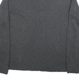 POLO RALPH LAUREN Mens Grey Pullover Plain Crew Neck Basic Knit L Cotton Jumper