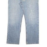 CARHARTT Mens Regular Fit Blue Denim Jeans W34 L28 Casual Workwear Zip Closure