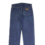 WRANGLER Mens Slim Blue Denim Jeans W32 L32 Classic Zip Closure Casual Wear