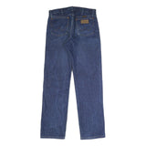 WRANGLER Mens Slim Blue Denim Jeans W32 L32 Classic Zip Closure Casual Wear