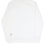 LEVI'S Mens White Pullover Hoodie S Cotton Blend Hooded Sweatshirt