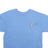 THE NORTH FACE Mens Blue Pocket T-Shirt L Short Sleeve Crew Neck Cotton Casual