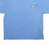 THE NORTH FACE Mens Blue Pocket T-Shirt L Short Sleeve Crew Neck Cotton Casual