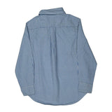 Age 8 Ralph Lauren Checked Shirt - Small Blue Cotton