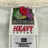 Network Security Fruit Of The Loom Single Stitch T-Shirt - XL Cream Cotton