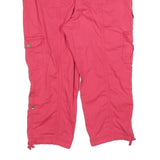 CB Womens Shorts Pink Cargo M W32 Casual Cotton Blend Pocket Design
