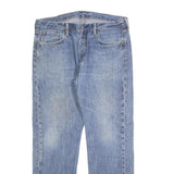 LEVI'S 501 Mens Jeans Blue Regular Straight Denim Light W38 L32 Classic Fit