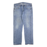 LEVI'S 501 Mens Jeans Blue Regular Straight Denim Light W38 L32 Classic Fit