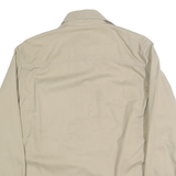 CARHARTT Womens Beige Shirt S Cotton Blend Button Pocket Casual Workwear