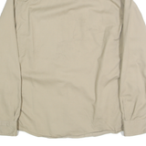 CARHARTT Womens Beige Shirt S Cotton Blend Button Pocket Casual Workwear