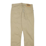 LEVI'S Boys Slim Fit Beige Cotton Blend Trousers W29 L29 Classic Stylish Zip