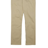 LEVI'S Boys Slim Fit Beige Cotton Blend Trousers W29 L29 Classic Stylish Zip