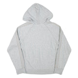 ADIDAS Womens Grey Hoodie L Cotton Blend Pullover Casual Lightweight Comfort