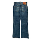 Levis 527 Boot Cut Jeans - 30W 31L Blue Cotton