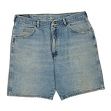 Wrangler Denim Shorts - 34W 9L Light Wash Denim
