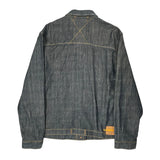 Premium Guess Denim Jacket - Large Gray Denim