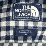 The North Face Checked Shirt - Medium Blue Cotton