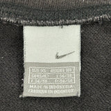 Nike Spellout Long Sleeve T-Shirt - Large Black Cotton