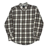 Tommy Hilfiger Checked Shirt - Large Brown Cotton
