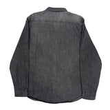 Levis Denim Shirt - XL Gray Cotton