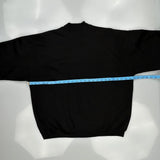 Coffee Dan'S Unbranded Sweatshirt - Large Black Cotton