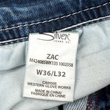 Silver Jeans - 36W 32L Light Wash Cotton