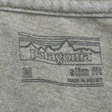 Patagonia Slim Fit T-Shirt - Medium Green Cotton