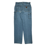 Carhartt Carpenter Jeans - 34W 30L Light Wash Denim