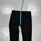 Levis Jeans - 38W 32L Black Cotton