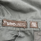 Ecko Unltd Cargo Shorts - 40W 11L Green Cotton