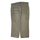 Blue Mountain Cargo Trousers - 38W 30L Khaki Cotton