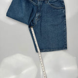 Wrangler Denim Shorts - 33W 10L Blue Cotton
