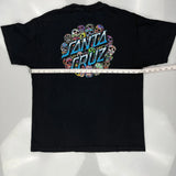 Santa Cruz T-Shirt - Medium Black Cotton